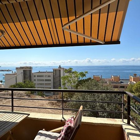 Pv20B, Amplio Apartamento Centrico, 50 Mt De La Playa Y Vistas Al Mar Villajoyosa Exterior foto