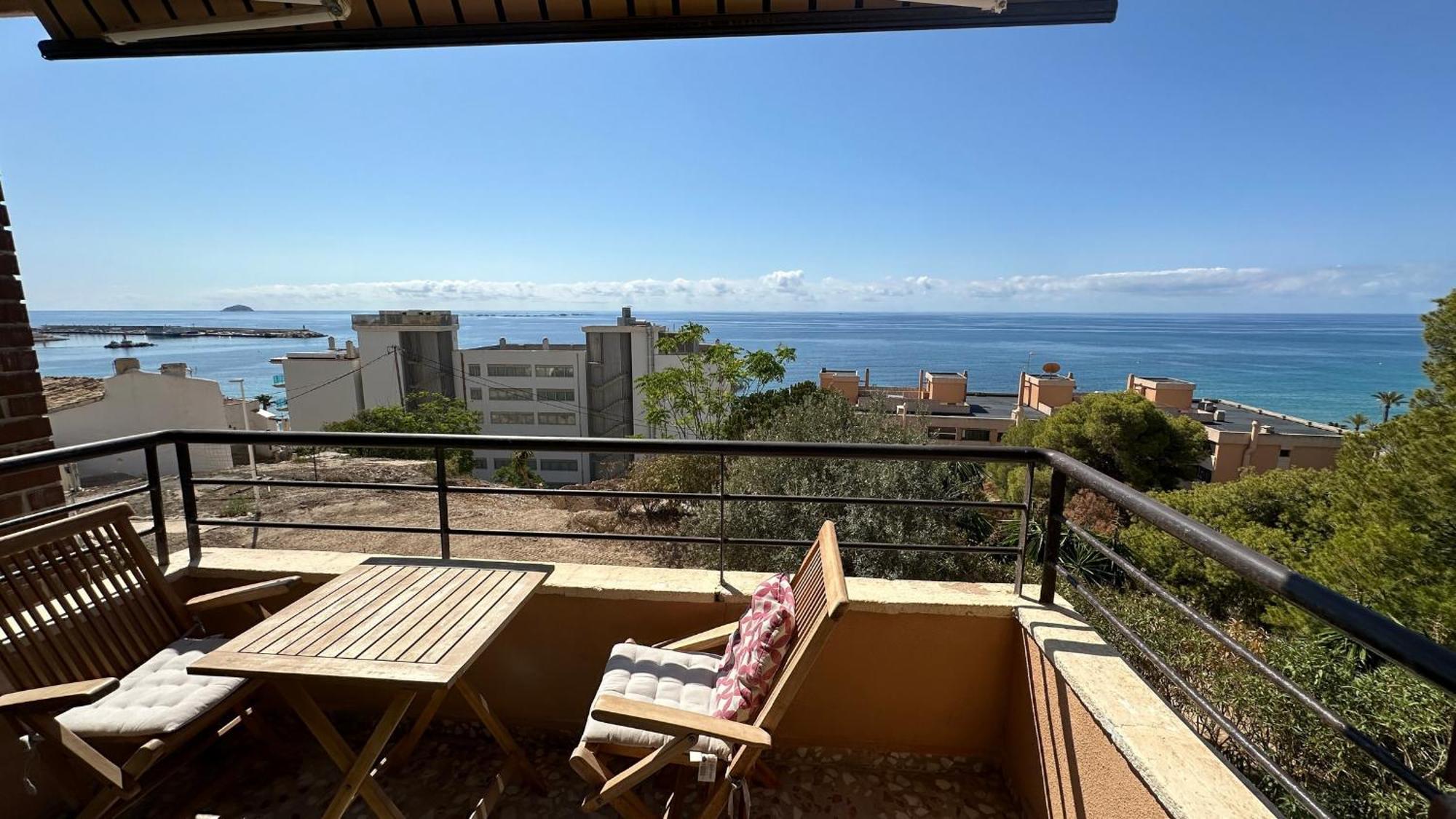 Pv20B, Amplio Apartamento Centrico, 50 Mt De La Playa Y Vistas Al Mar Villajoyosa Exterior foto
